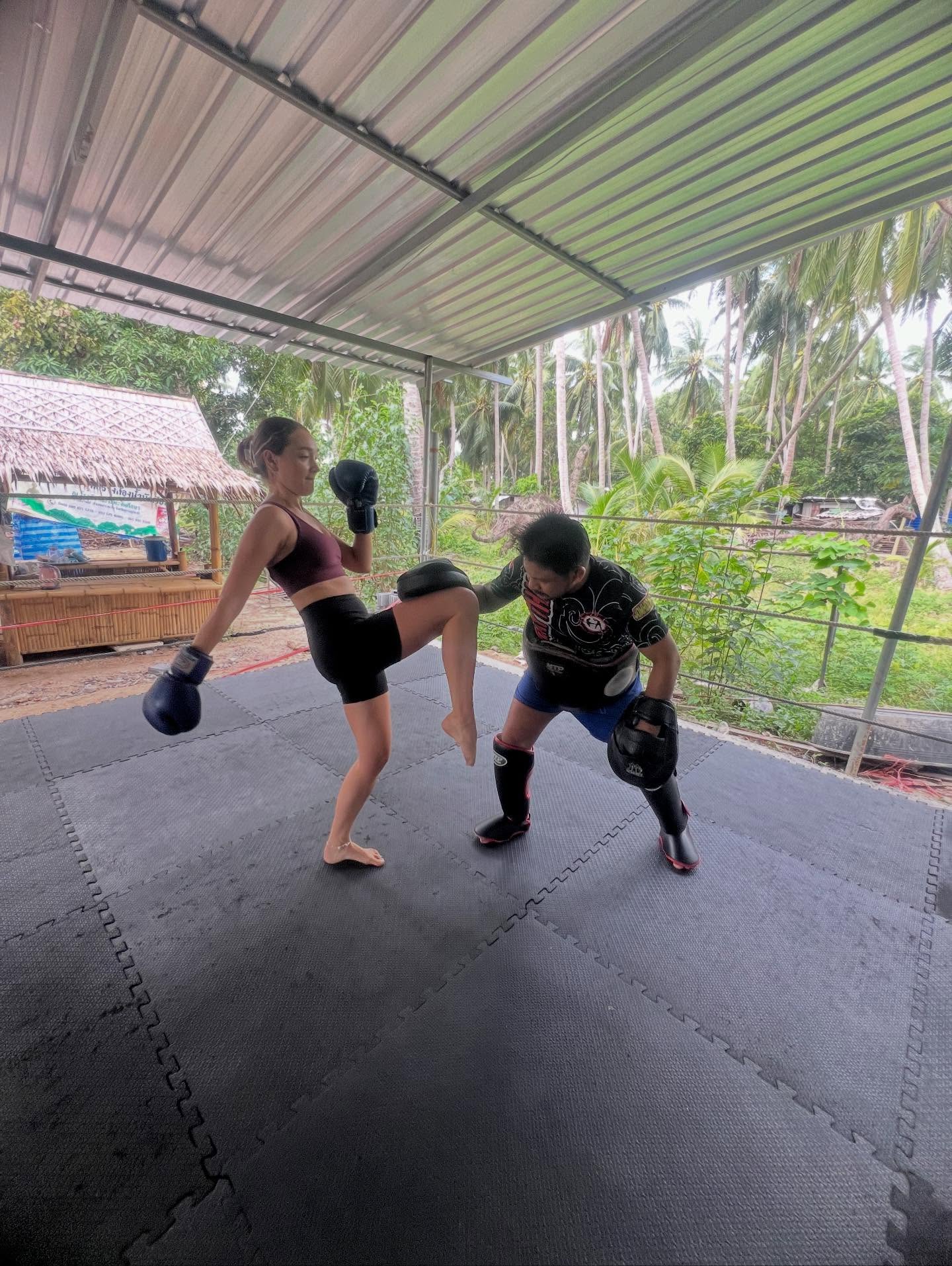 Muay Thai private training in Koh Phangan